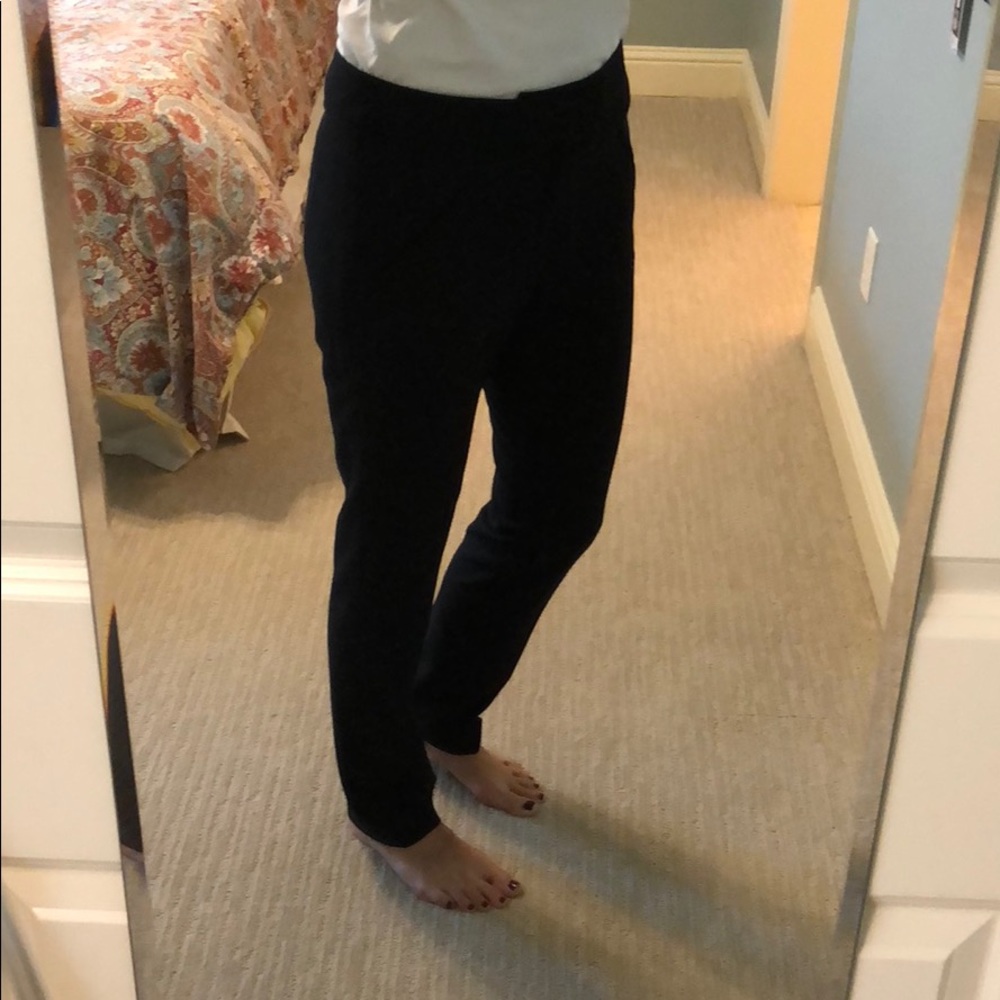 Antonio Melani black straight cut pants